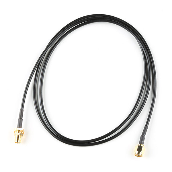 Interface Cable - RP-SMA Male to RP-SMA Female (1M, RG174)