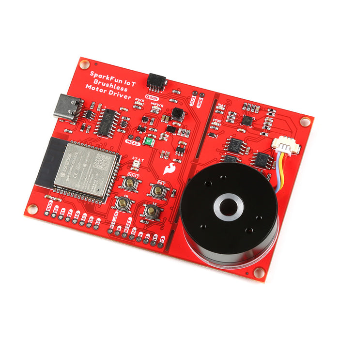 SparkFun IoT Brushless Motor Driver (ESP32 WROOM, TMC6300)