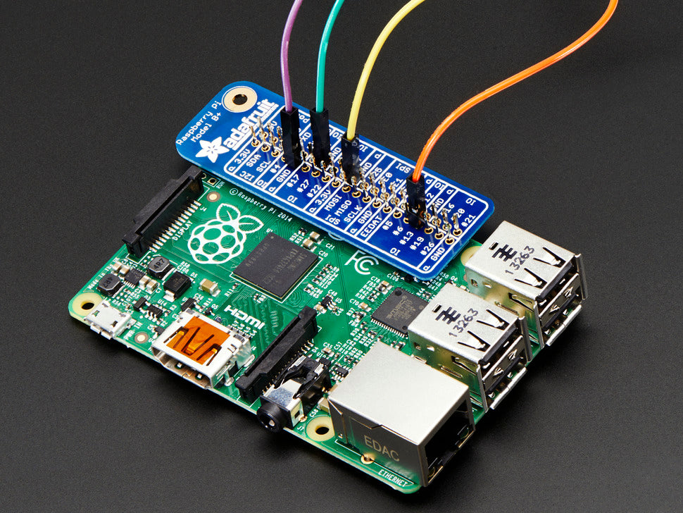 Adafruit GPIO Reference Card for Raspberry Pi Model B+/Pi 2/Pi 3 ...