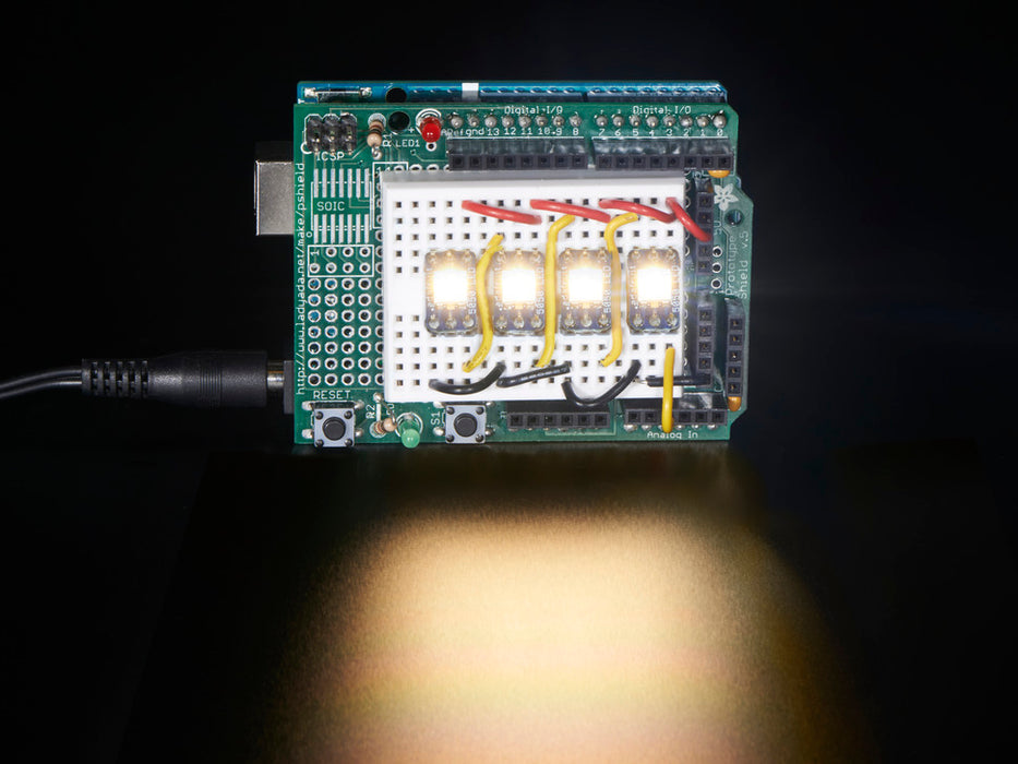 NeoPixel Warm White LED with Integrated Driver Chip