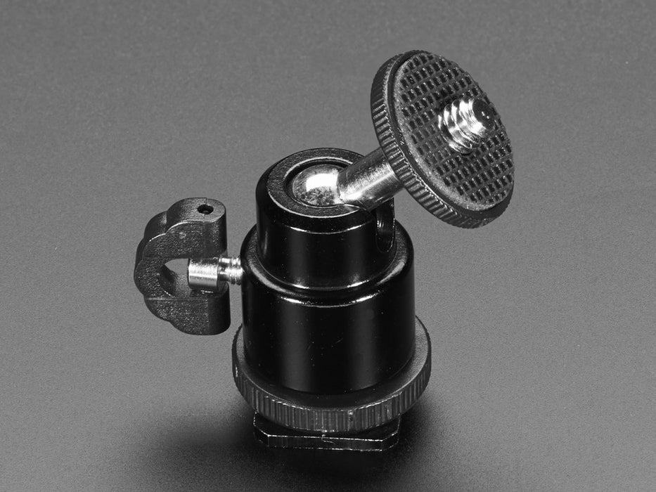 Swivel-Head Pan Tilt Shoe Mount Adapter