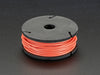 Silicone Cover Stranded-Core Wire - 25ft 26AWG - Red