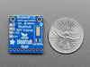 Angled shot of a Adafruit Bluefruit LE SPI Friend - Bluetooth Low Energy (BLE). 