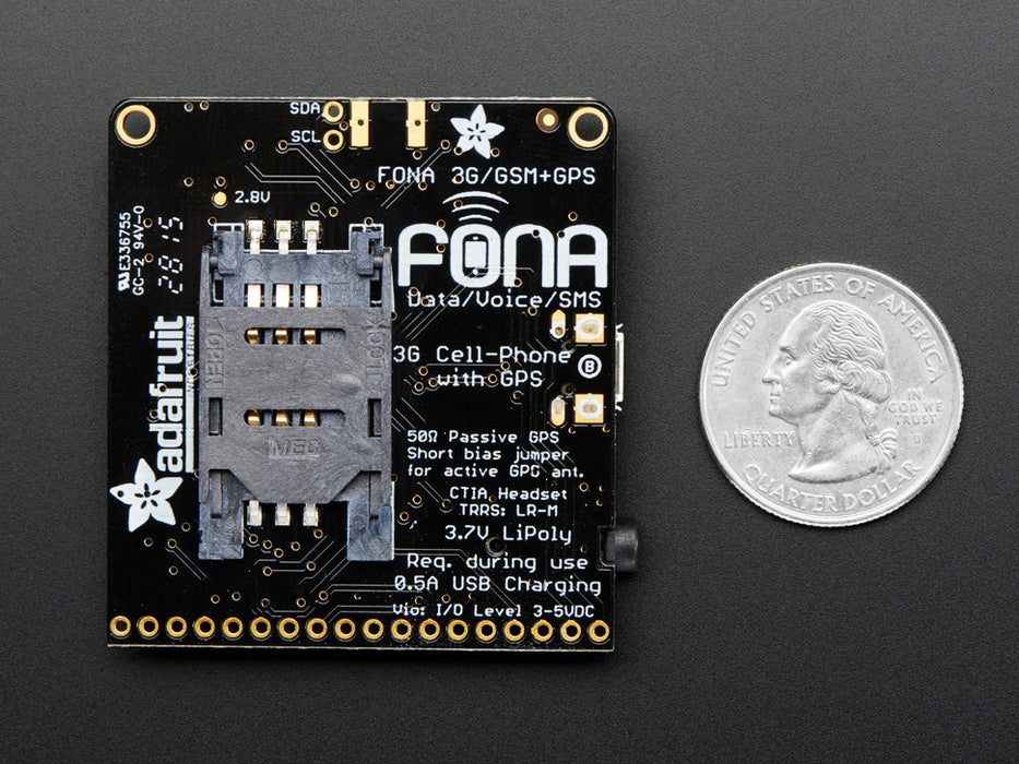 Adafruit FONA 3G Cellular Breakout 