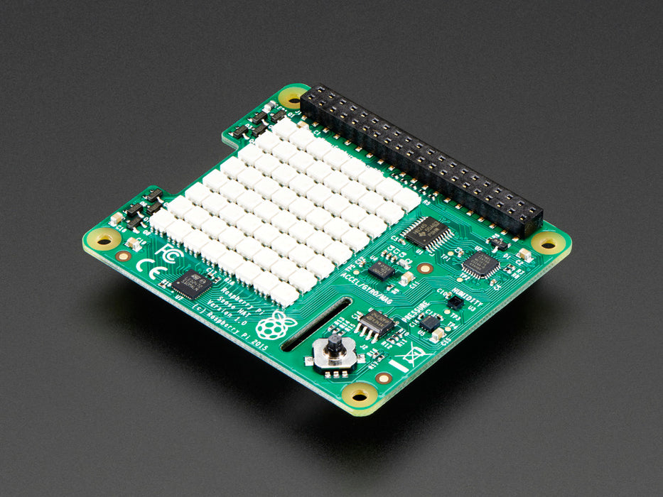 Sense Hat Arduino Raspberry Pi Sense HAT - For the Pi 2 / B+ / A+ — Robot Italy