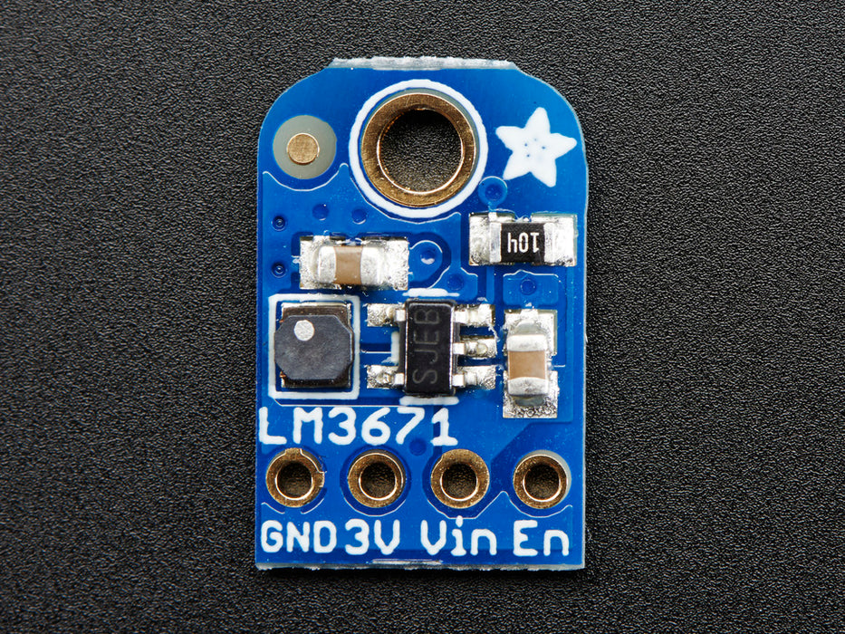 LM3671 3.3V Buck Converter Breakout PCB