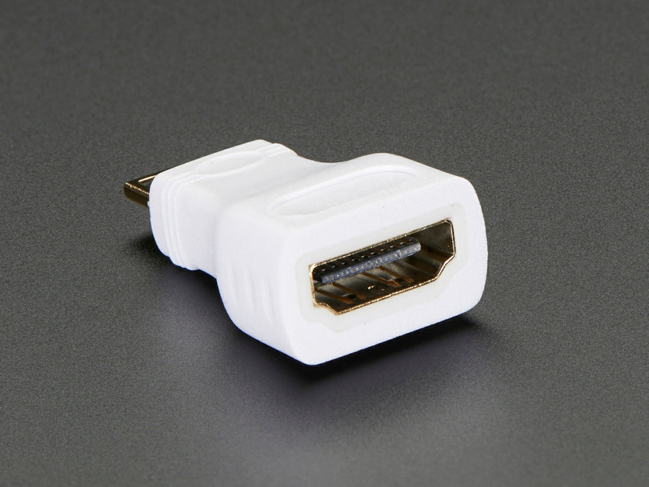 Mini HDMI Plug to Standard HDMI Jack Adapter