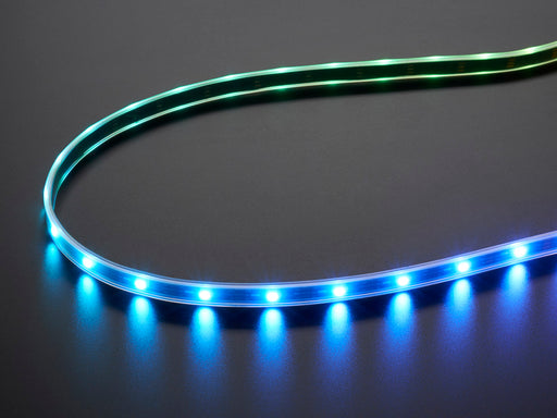 Adafruit NeoPixel Digital RGB LED Strip with different rainbow and white lights moving around