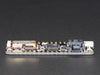 Angled shot of rectangular microcontroller.