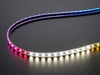 Adafruit NeoPixel Digital RGB LED Strip with different rainbow and white lights moving around