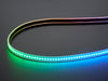 Adafruit NeoPixel Digital RGB LED Strip with different rainbow and white lights moving around