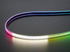 Adafruit NeoPixel Digital RGB LED Strip with different rainbow and white lights moving around