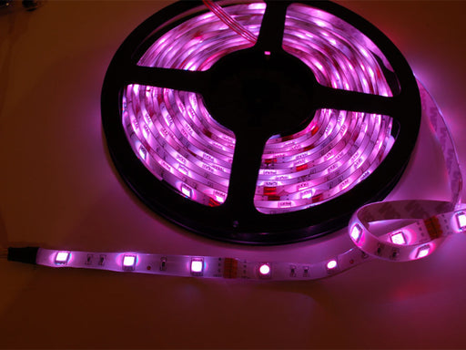 Spool of flexible LED strip