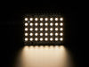 Adafruit NeoPixel Shield for Arduino - 40 RGB LED Pixel Matrix lit up rainbow and natural white