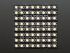 Adafruit NeoPixel NeoMatrix 8x8 - 64 RGBW LED Pixel Matrix lit up rainbow and white