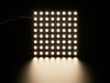 Adafruit NeoPixel NeoMatrix 8x8 - 64 RGBW LED Pixel Matrix lit up rainbow and white