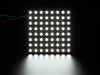 Adafruit NeoPixel NeoMatrix 8x8 - 64 RGBW LED Pixel Matrix lit up rainbow and white