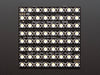 Adafruit NeoPixel NeoMatrix 8x8 - 64 RGBW LED Pixel Matrix lit up rainbow and white