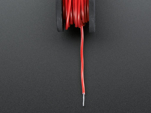 Small spool of red wire.