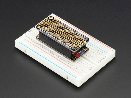 Prototyping feather wing PCB with loose headers