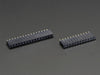 Angled shot of a Header Kit for Feather - 12-pin and 16-pin Female Header Set. 