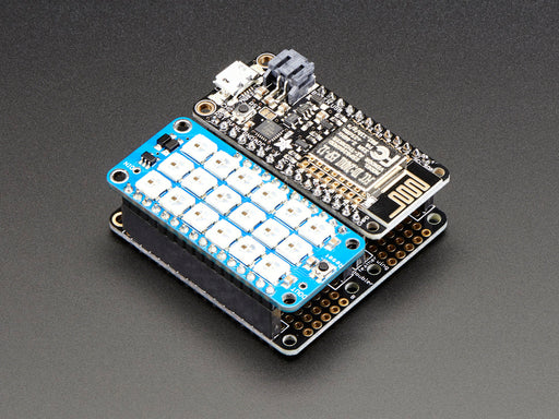 Double prototyping feather wing PCB with socket headers installed