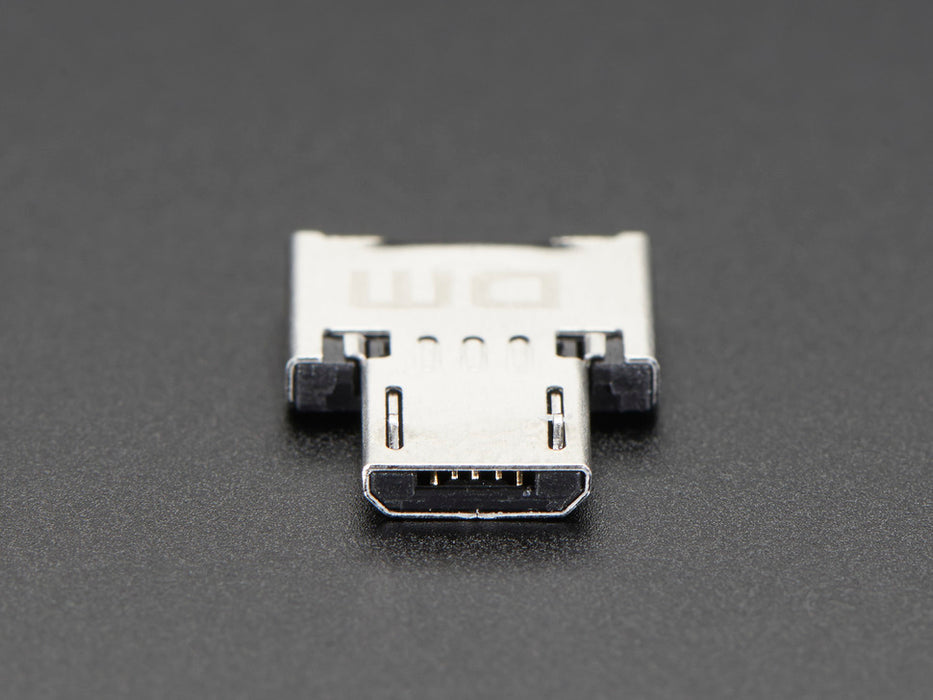 Slim metal OTG Adapter: USB Micro B to USB Type A