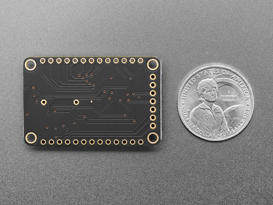 Angled shot of PWM LED matrix driver board.