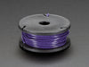 Small spool of violet wire