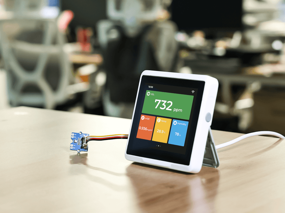 SenseCAP Indicator + D1S, 4-Inch Touch Screen IoT development platform powered by ESP32S3 & RP2040