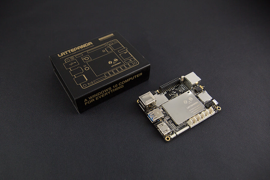 LattePanda V1 - The Smallest Windows 10 Single Board Computer (Unactivated, 4GB/64GB)