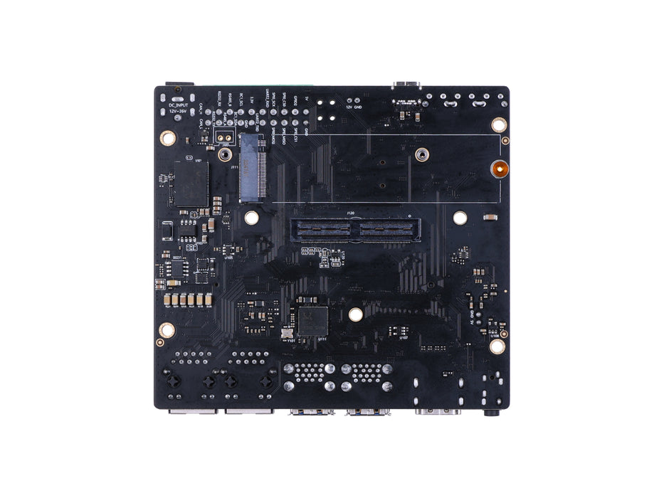 A607 Carrier Board for Jetson Orin NX/Nano - 2x GbE, CAN/RS232/RS485, 6x USB, M.2 Key M, WiFi/BlueTooth, 12-36V DC