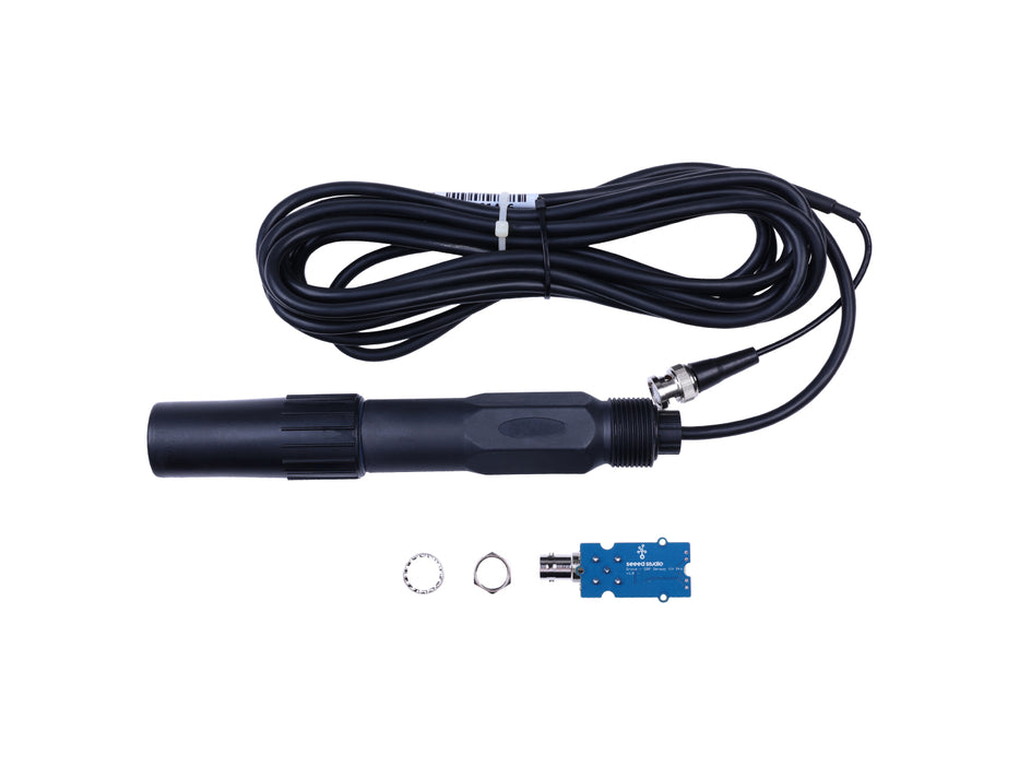 Grove - ORP Sensor Kit Pro - IP68 ORP probe, ±2000 mV range, ±15mV accuracy, 5 meters, 0-80℃, Arduino, RoHS certification