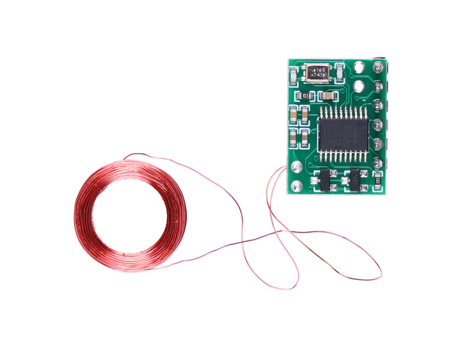 Mini 125Khz RFID Module - Pre-Soldered Antenna (35mm Reading Distance)