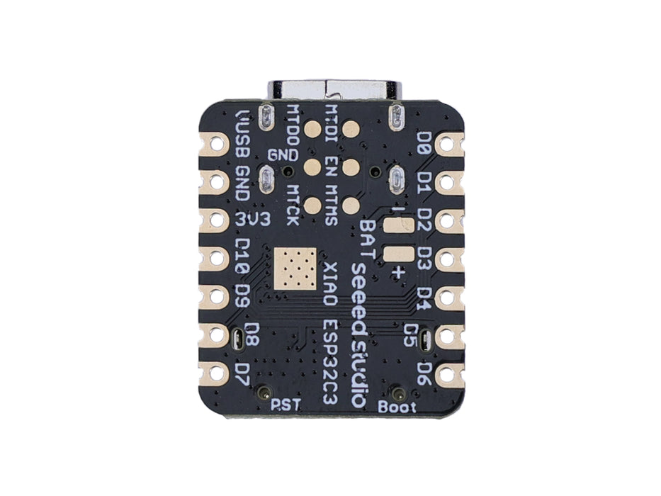 Seeed Studio XIAO ESP32C3 - RISC-V tiny MCU board with Wi-Fi and Bluetooth5.0, battery charge supported, power efficiency and rich Interface