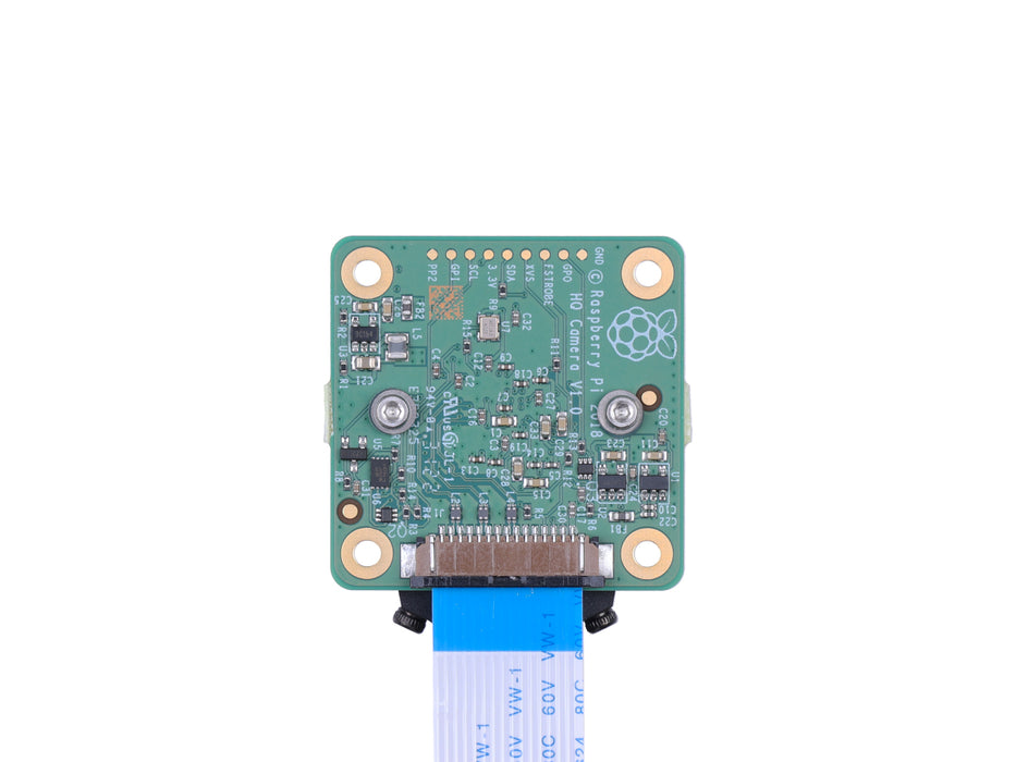 Raspberry Pi HQ Camera - M12 mount, 12.3-Megapixel, IMX477R, IC cut filter integrated, compatible with all models of Raspberry Pi