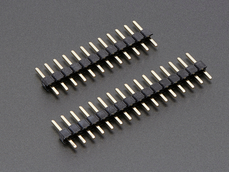 Male Header File Arduino Short Feather Male Headers - 12-pin and 16-pin Male Header Set — Robot ...