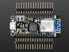 Angled shot of rectangular microcontroller.