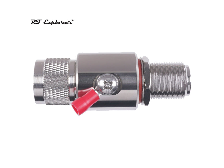 RF Explorer RFEA-1 External Lightning Arrestor; 3GHz; N Male/Female Connector