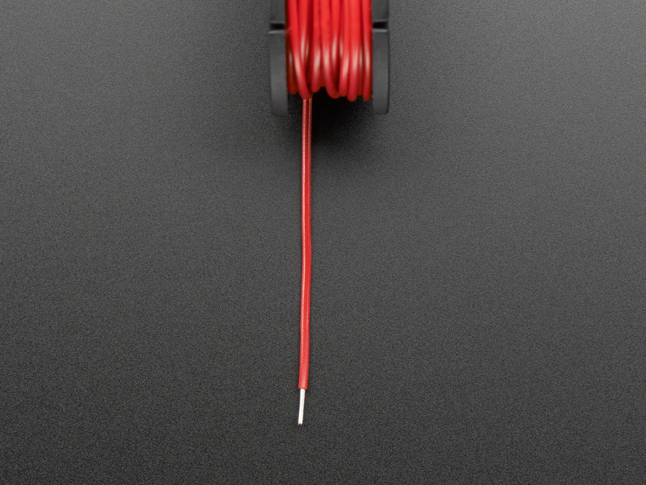 Small spool of red wire