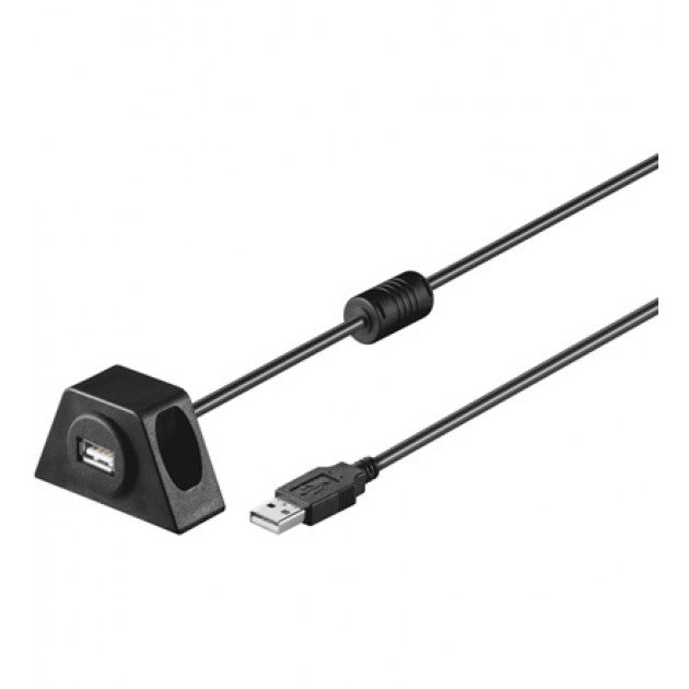 Desktop USB 2.0 extension fixable with screws, 200cm — Robot Italy
