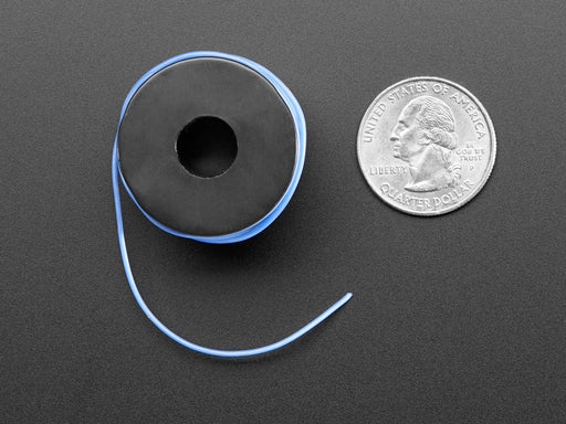 Silicone Cover Stranded-Core Wire - 50ft 30AWG Blue