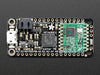 Angled shot of rectangular microcontroller.