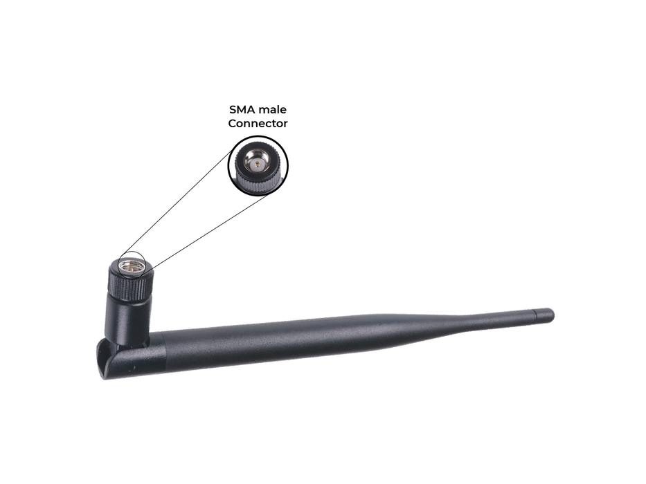 2.8dBi LoRa Antenna - SMA male - 868MHz - 195mm