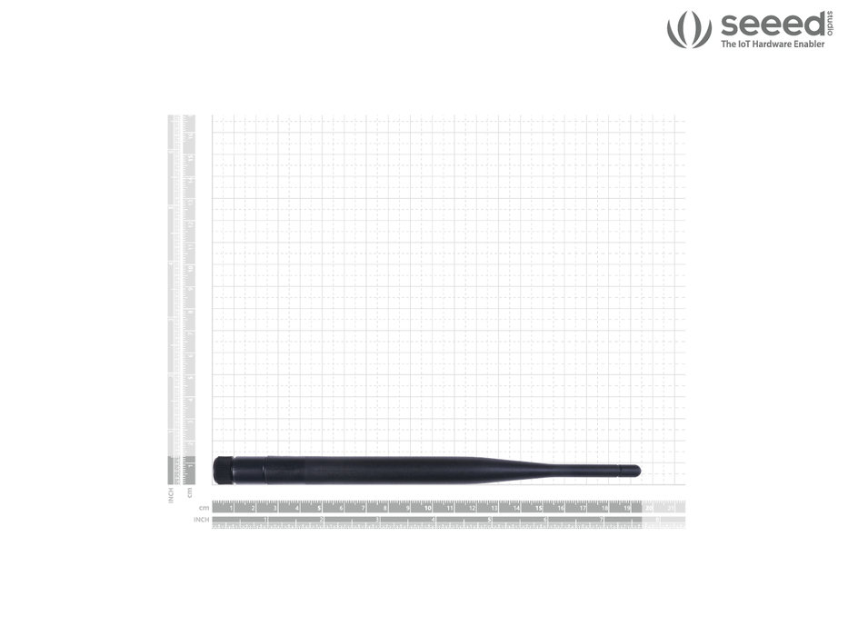 2.6dBi LoRa Antenna - SMA male - 915MHz - 195mm