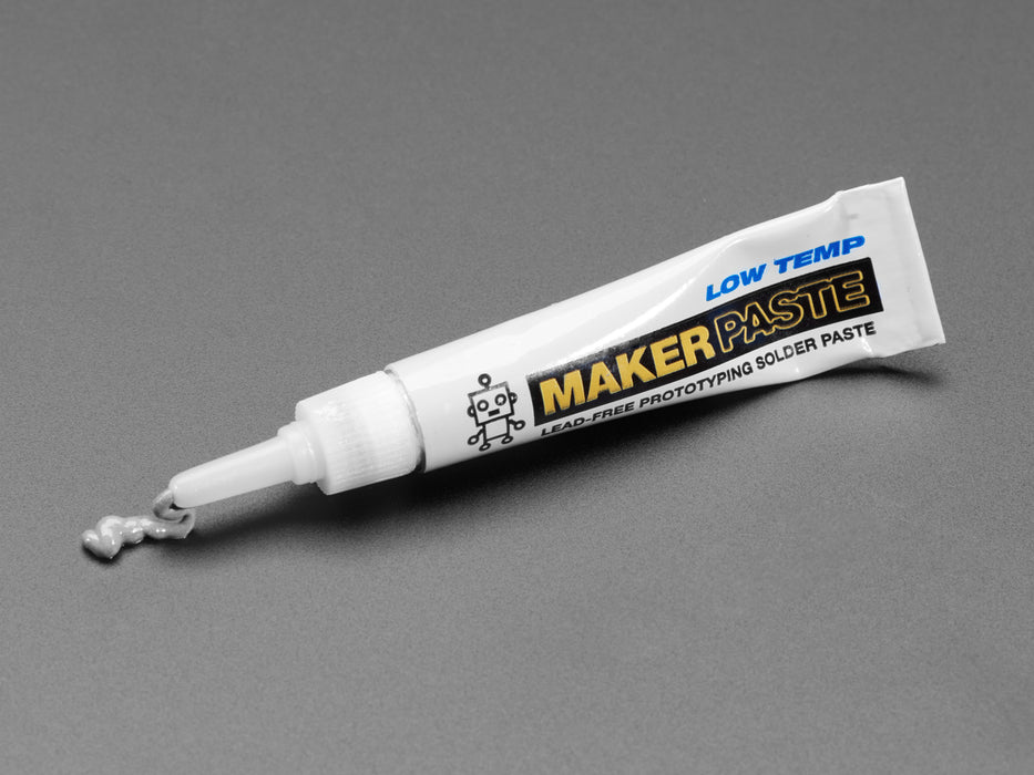 Maker Paste - Low Temperature Lead-Free Prototyping Solder Paste