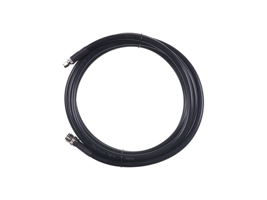 RF Cable; N Female to RP-SMA Male-CFD400-Black-3m; For SenseCAP M1 Indoor Gateway and Fiberglass Antenna