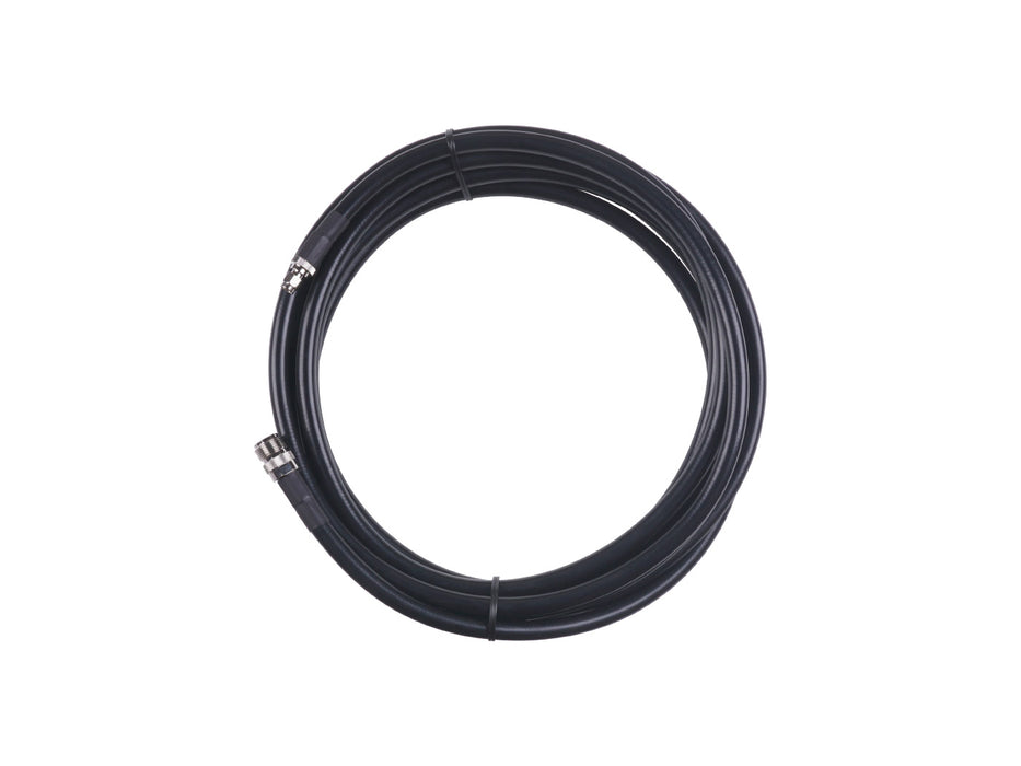 RF Cable; N Female to RP-SMA Male-CFD400-Black-5m; For SenseCAP M1 Indoor Gateway and Fiberglass Antenna