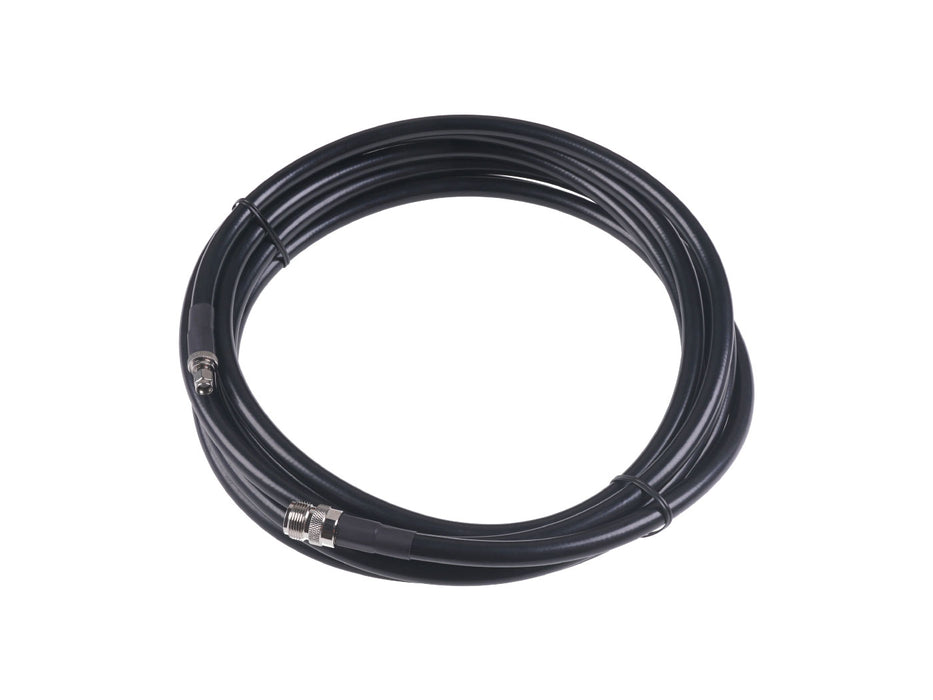 RF Cable; N Female to RP-SMA Male-CFD400-Black-5m; For SenseCAP M1 Indoor Gateway and Fiberglass Antenna