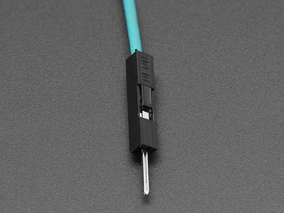 Small Alligator Clip to Male Jumper Wire Bundle - 12 Pieces